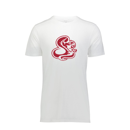 [FTSCUBWH-AS-LOGO1] Decker Men's Tri-Blend T-Shirt - Short Sleeve (Adult S, White, Logo 1)