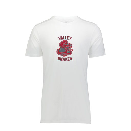 [FTSCUBWH-AS-LOGO2] Decker Men's Tri-Blend T-Shirt - Short Sleeve (Adult S, White, Logo 2)