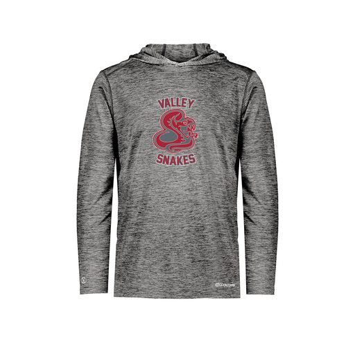 [FOLHCGBK-AS-LOGO2] Decker Men's Charge Hoodie (Adult S, Black, Logo 2)